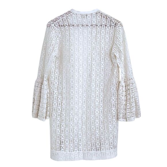 Vintage 1960’s Cole Of California Crochet Lace Swim Coverup - Picture 2 of 9